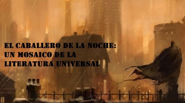 ¿Batman es solo un tipo disfrazado? No. Es un mosaico literario.
•Arkham viene de Lovecraft. 🐙
•El Joker de Víctor Hugo. 🤡
•El Pingüino de Shakespeare (Ricardo III). 🐧
Te cuento todas las referencias ocultas en Gotham en este nuevo post. #batman
jereliova.wixsite.com/batmandecomala…