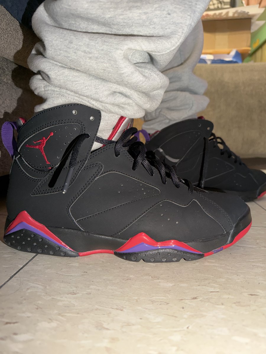 Shiesty_Jigga's tweet photo. @SnkrsStock #KOTD 2012 Playoffs 7s holding up pretty good after 14 years #Retro7 #Playoffs7s https://t.co/BKbMaBBCzG