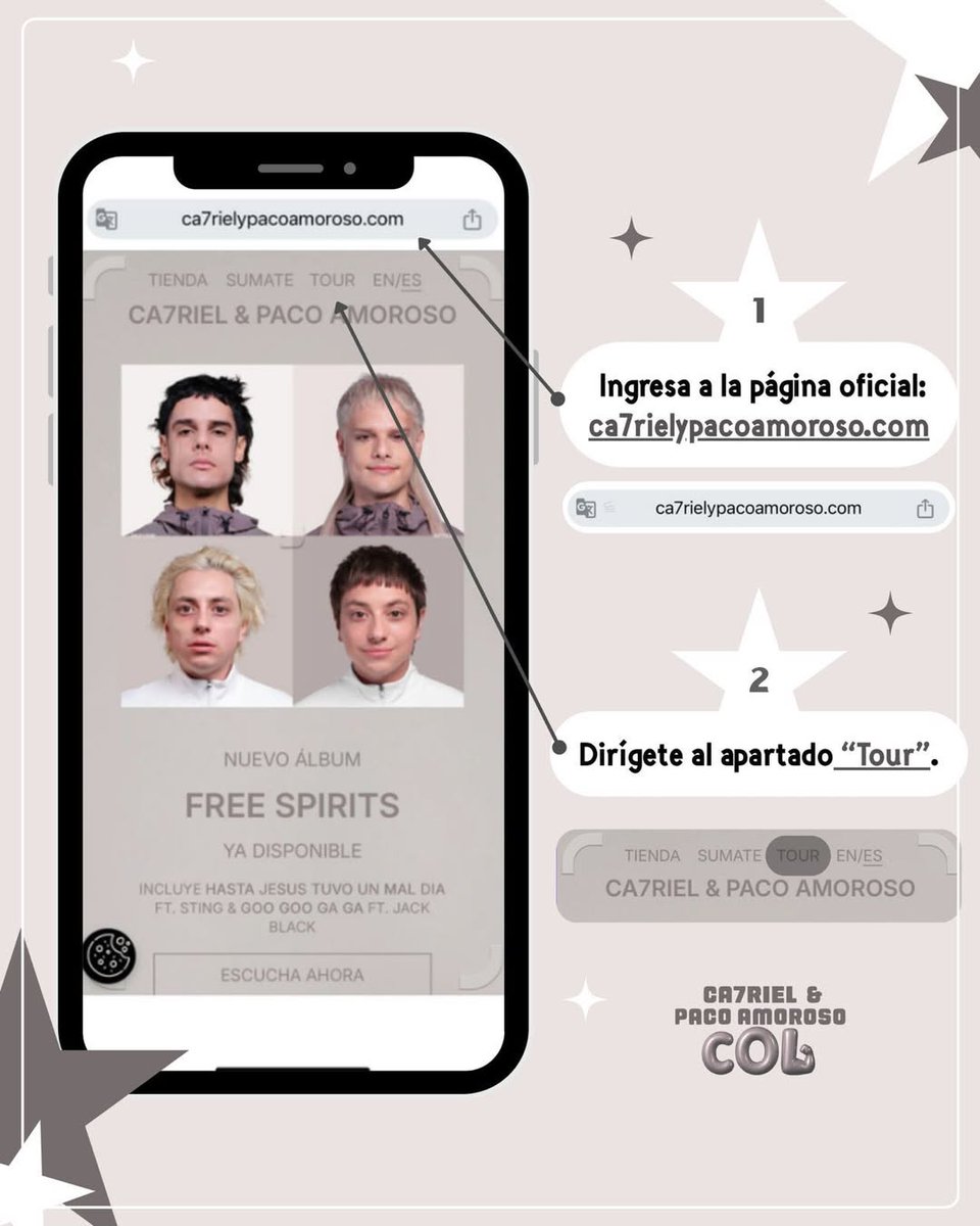 CA7RIEL & Paco Amoroso Data tweet media