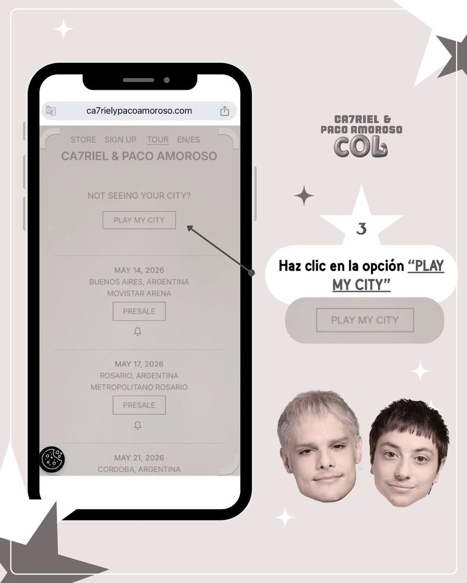 CA7RIEL & Paco Amoroso Data tweet media