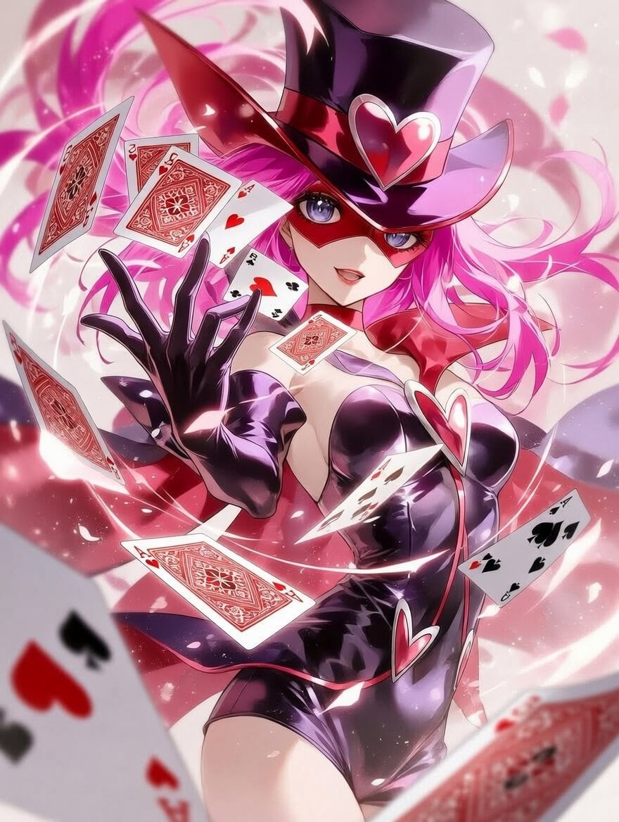 ｢4月のスタート✨
私のマジック🃏でドキドキしちゃう♥️｣