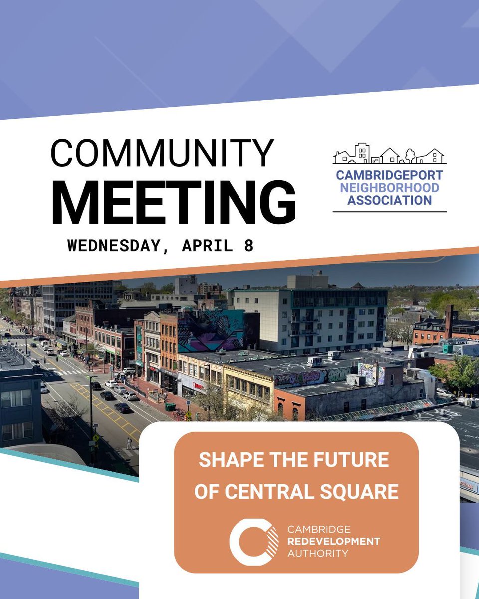Cambridgeport Neighborhood Assn. tweet media