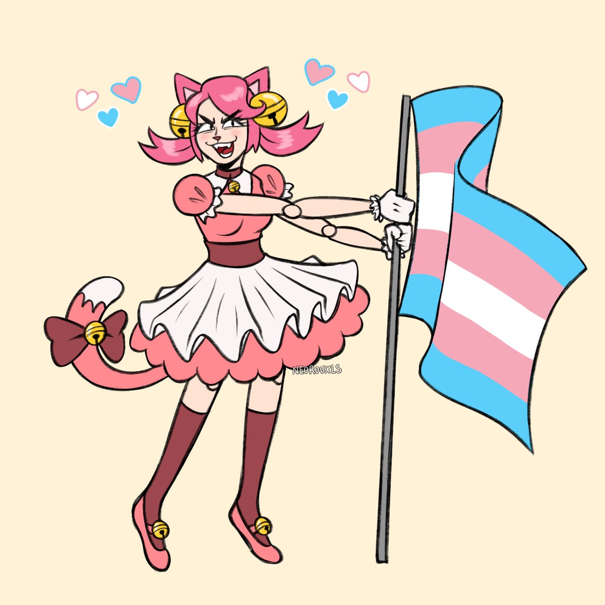 Happy Trans Visibility Day!!! 💙🩷🤍
#UNDERTALE #transvisibilityday