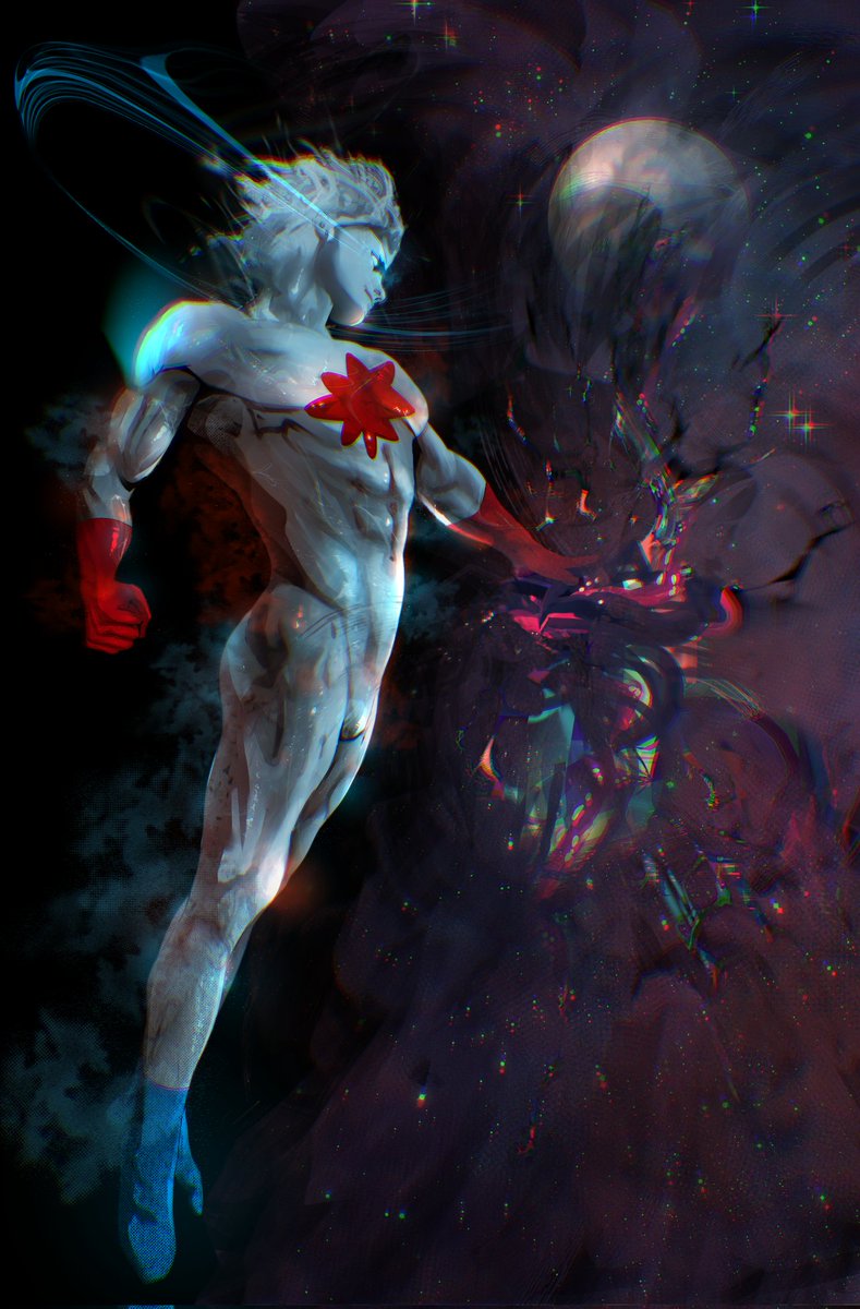 DC Comics fan art, Captain Atom - April 2025