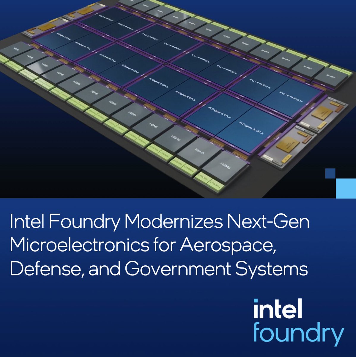 Modern missions need modern silicon. Intel Foundry is advancing ...