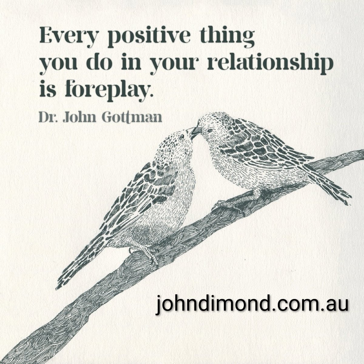dimondtherapy's tweet photo. Every positive thing you do in your relationship is #foreplay https://t.co/WOoyTXYvkp