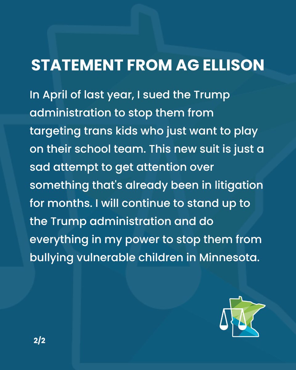 Attorney General Keith Ellison tweet media