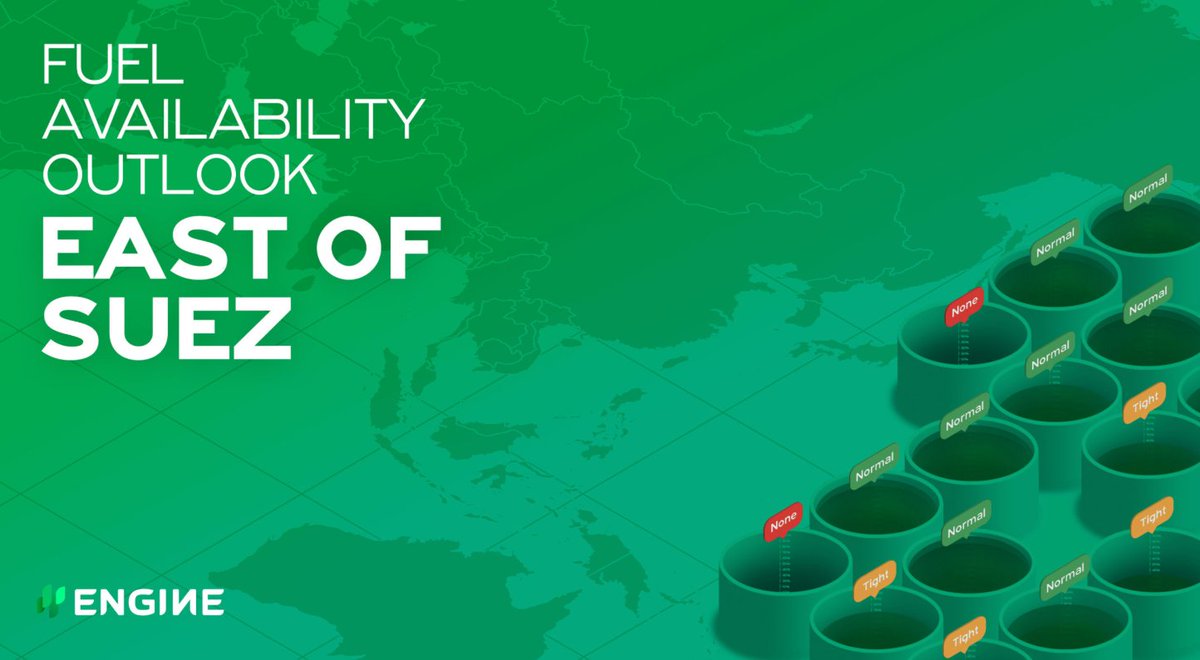 HELLENICSHIP's tweet image. ENGINE: East of Suez #Bunker #Fuel Availability #Outlook 
hellenicshippingnews.com/engine-east-of…