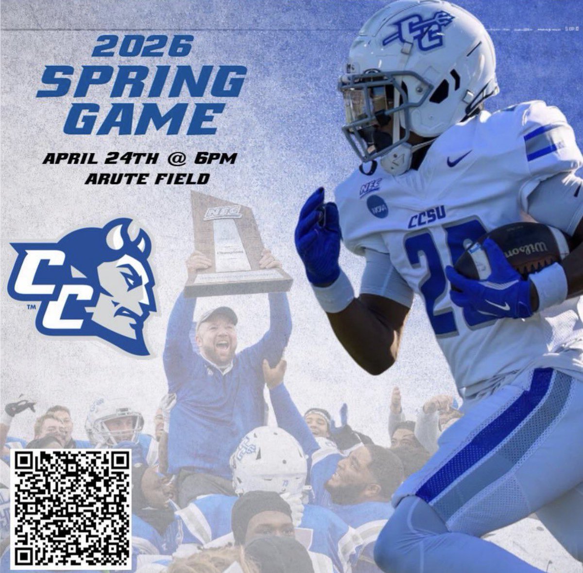 DylanFeltt2's tweet photo. Thank you so much to @FBCoachCJ for the personal invite to CCSU spring game. I can’t wait! https://t.co/5zlbxy0DCF