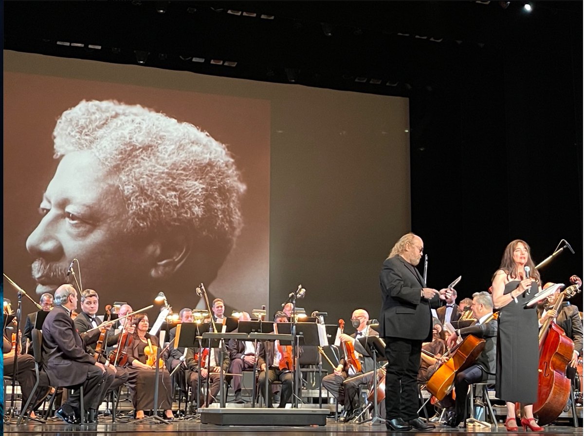 Indie Doc Advice: How To Build Audience   awfj.org/female-gaze/20… Actress #JulieCarmen introduces her great grandfather's Estudio Sinfonico/ North American premiere / Marlene Urbay's Florida Chamber Orchestra at Miami Dade Auditorium #LicoJimenez #indiedoc #JoseManuelJimenez