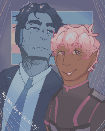 octocatto's tweet photo. did you know that if you take ROAWN and A.I.CHI's colours, you can make the trans flag?
happy trans day of visibility everyone 😁#UTAU #diffsinger #ROAWN https://t.co/sh20RmGvbe