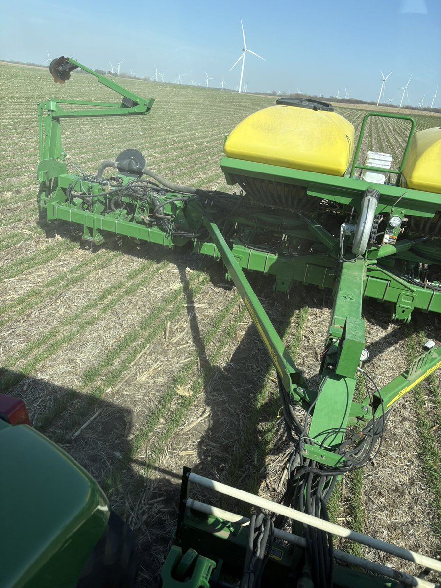 Wheat/beans planted. #relay #soybeans #plant26