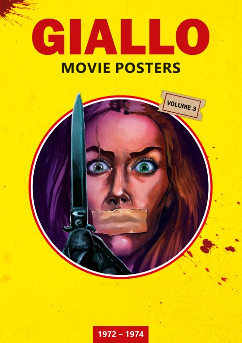 CineploitDiscs's tweet photo. The new Volume of the GIALLO POSTER BOOK Presale in our Online Store which will be out April 20th https://t.co/VlSRFwrrEw GIALLO MOVIE POSTERS Volume 3 1972 – 1974 21 × 29.7 cm, 244 pages, full colour, softcover More than 300 posters over 80 #gialli
bilingual GermanEnglish https://t.co/bJnNXxCFx9