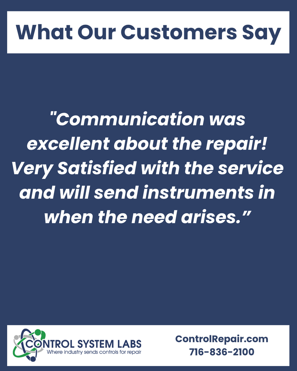 controlsyslabs's tweet photo. Here, clear communication and reliable repairs aren’t extras—they’re part of every job. 
Do you have equipment that needs attention? Submit an RMA on our website today. https://t.co/RMBGYQgtFP
#ControlRepair #ControlsRepair #ControlSystemLabs #IndustrialElectronics https://t.co/zU9qyvBumN