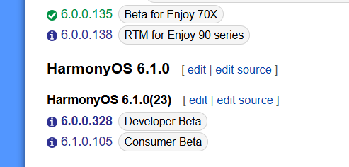 LivingInHarmony's tweet photo. HarmonyOS API 23 consumer beta upcoming build number is 6.1.0.105
https://t.co/UcKSeblRdv
#Huawei #HarmonyOS6 #Build105 #ConsumerBeta #Models #API23 https://t.co/36oYXqBuKB