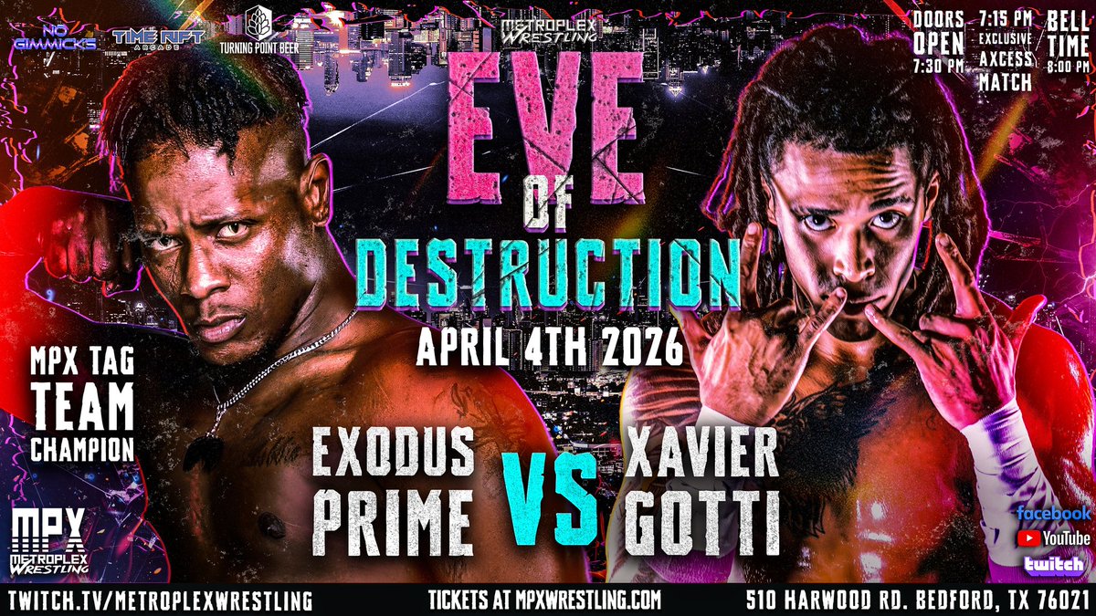 Metroplex Wrestling tweet media