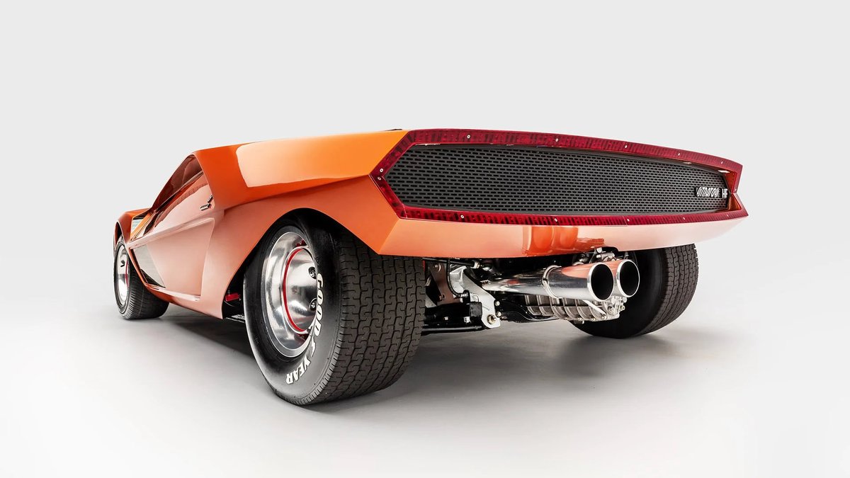 SciFiArchives's tweet photo. The Lancia Stratos HF Zero (1970), designed by Marcello Gandini. https://t.co/NpzqbSEytP