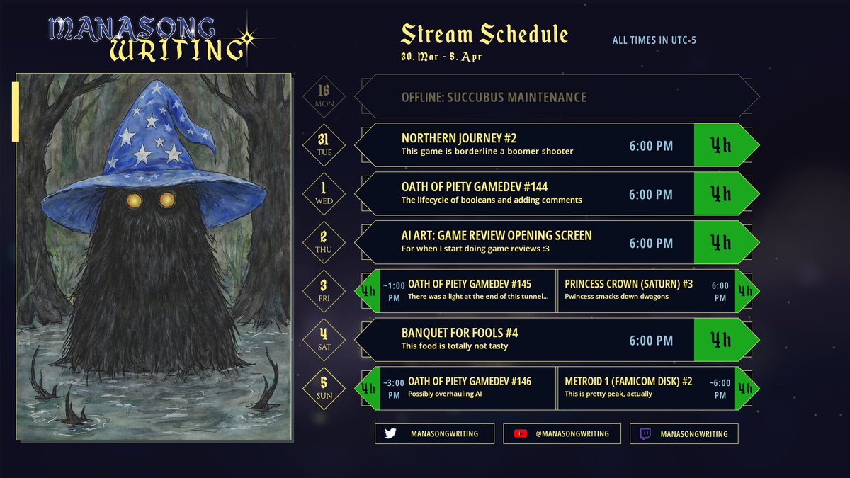 ManasongWriting 🌠 Smol Wizard Vtuber tweet media