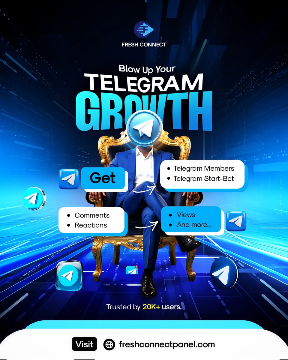 freshconnectpnl's tweet photo. Serious about Telegram growth?

Get members, engagement, and visibility  all in one place.

Built for creators, brands, and communities ready to scale.
Join 20K+ users already growing with us 🚀

🔗 https://t.co/U4h2KQ9qDi

#TelegramGrowth #DeNet #web3‌‌  #freshconnectpanel #TGE https://t.co/porXymZAwT