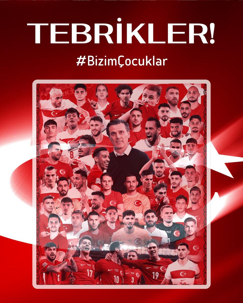 demiroren_arif's tweet photo. 2026 FIFA Dünya Kupası’na katılma hakkı elde ederek milletçe hepimizi sevince boğan A Millî Futbol Takımımızı gönülden tebrik ediyor, bu önemli başarıda emeği bulunan tüm futbolcularımızı ve teknik heyetimizi yürekten kutluyorum. https://t.co/UxAic270ql