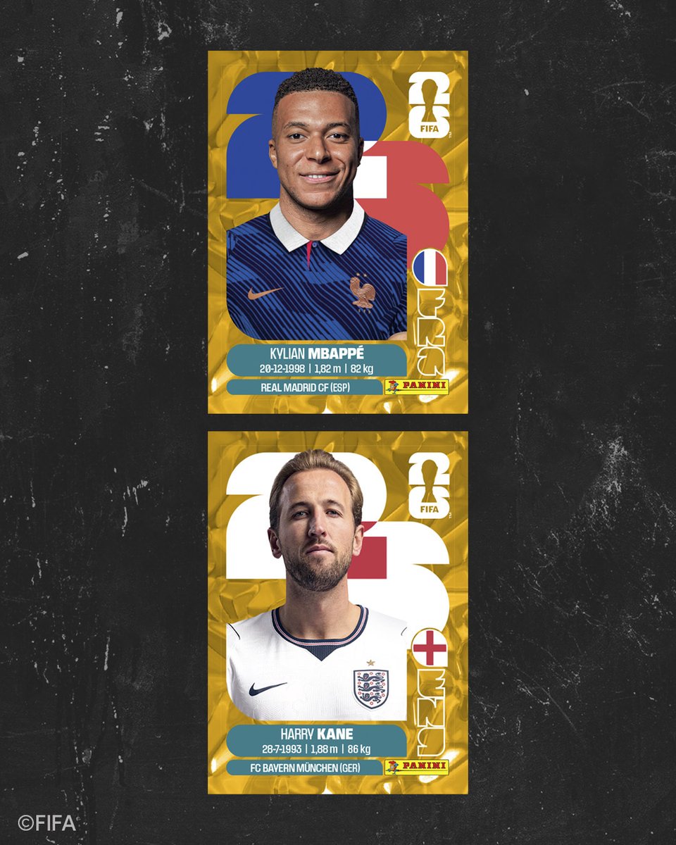 PaniniAmerica's tweet photo. The Official FIFA World Cup 2026™ Sticker Collection is available for pre-order now on https://t.co/WU3m9lTCob!

The Panini America Online Exclusive 50 Pack Box features the Gold Flood Crumple Parallels of the Non-Foil Stickers in the collection, giving collectors a unique and exciting chase element that can’t be found anywhere else!

Pre-order now and receive a free FIFA World Cup 2026™ Official Sticker Collection Album! Click here: https://t.co/Cv4TU82x5C

#PaniniSport #PaniniFWC26 #FIFAWorldCup #FWC26