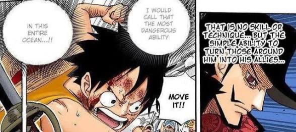 ShimoRZoro's tweet photo. Joyboy fighting with all his allies , reminds me of what Mihawk said about Luffys ability to turn those around him into his allies 

“I would call that the most dangerous ability In this entire ocean” https://t.co/yoiyZlVR5x