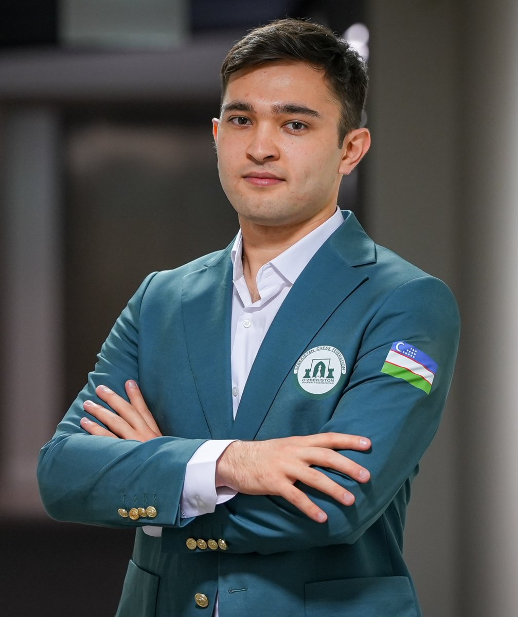 BielFestival's tweet photo. ♟️ GM Nodirbek Yakubboev enters the Masters in Biel 🔥
🏆 Qatar Masters Champion 2023
🔥 Reached the semifinals of the FIDE World Cup
🥇 Olympiad gold medalist with Uzbekistan (2022)
Can he make a deep run in Biel? 😎
#BielChess #Chess #Yakubboev #ChessMasters https://t.co/NDiYkUH5nC