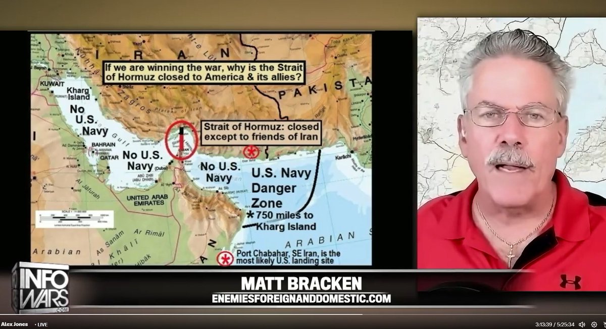 I pinch hit for Alex in the last hour today.
      Always an honor, and one I take very seriously in these very serious times.
x.com/RealAlexJones/…
     My part comes in just after 3 hours 9 minutes. That said, the guest just before me in the previous hour, wow. Victor Bout.