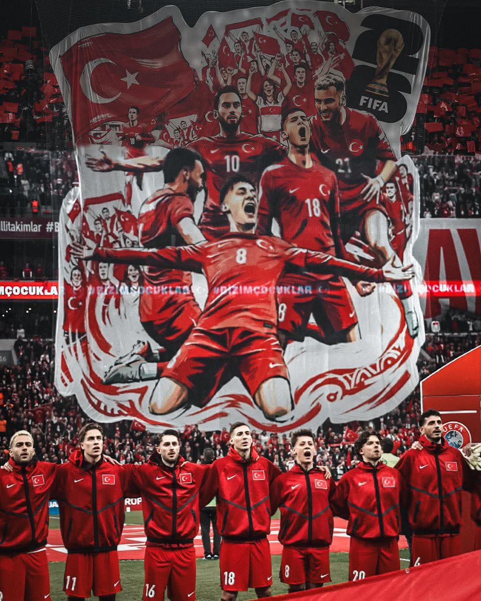 #millitakım
Milli Takımımızı tebrik ediyor, Dünya Kupası sürecinde  başarılar diliyorum. 🇹🇷