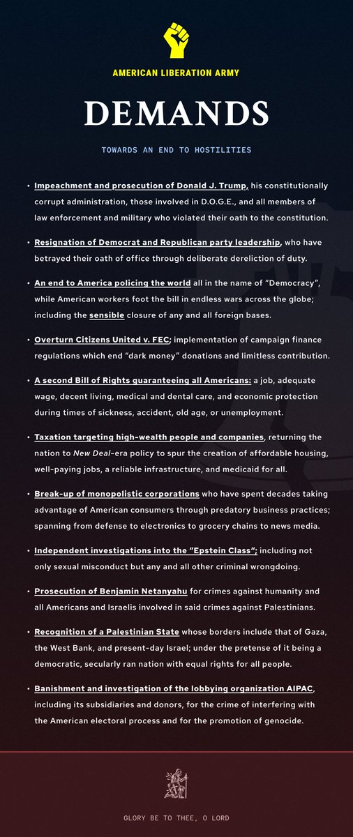 The American People's Army tweet media