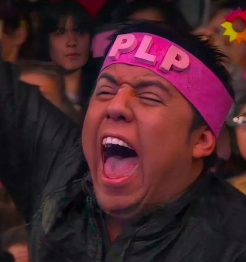 Mencionan PLP y soy esta ajajaj.