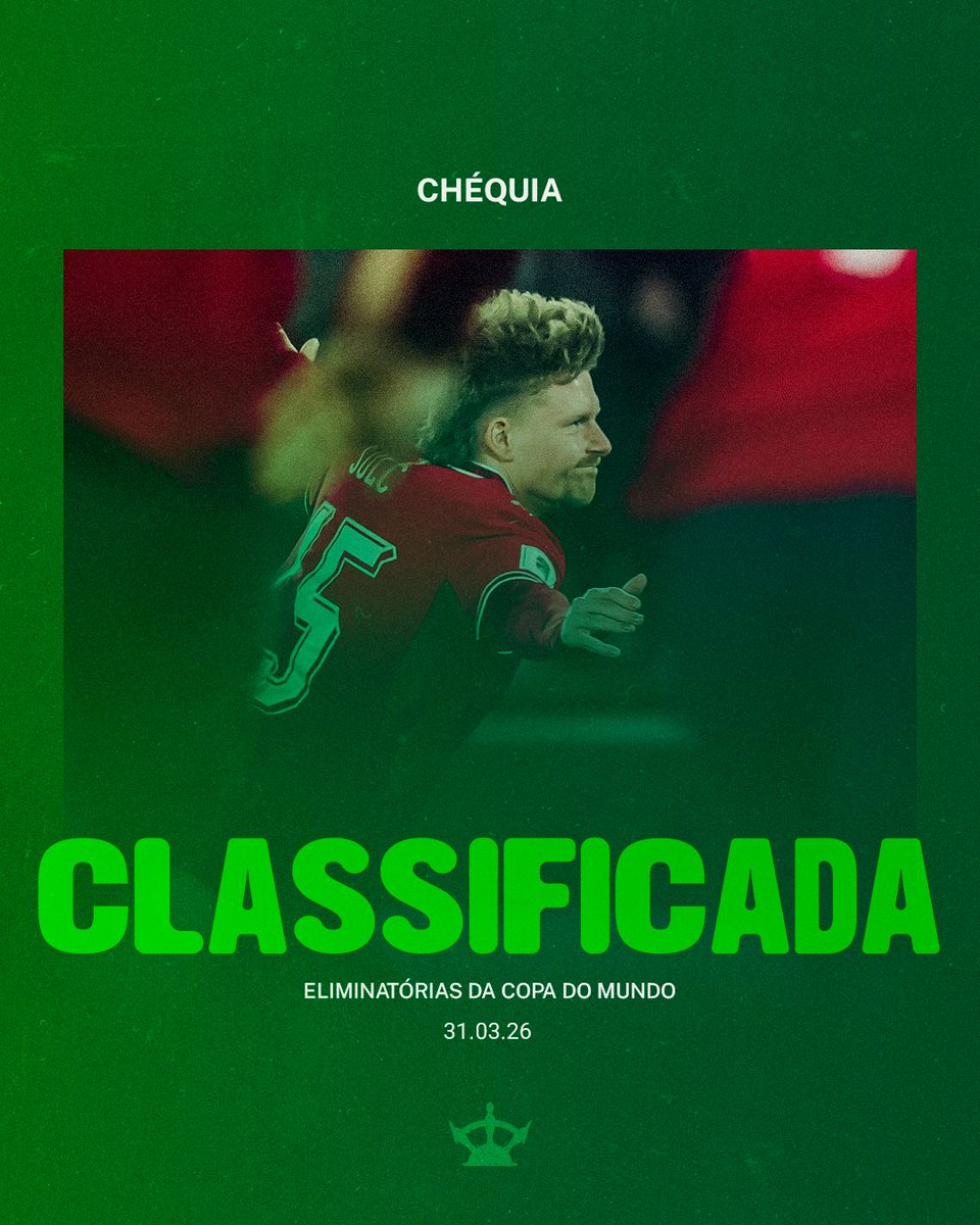 conteverde_'s tweet photo. FIM DE JOGO!!!!
NOS PÊNALTIS, A CHÉQUIA VENCE A DINAMARCA E VOLTA A COPA DO MUNDO APÓS 20 ANOS!!!!
#EUROQUALIFIERS https://t.co/eRVKP5miuy
