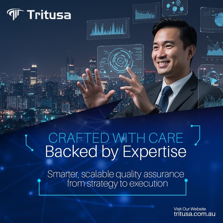 TritusaPtyLtd's tweet photo. At Tritusa, every solution we deliver is designed with one goal in mind helping our clients succeed with confidence.
👉 Let’s connect and explore how Tritusa can support your business.
📩 Email us: contactus@tritusa.com.au 📞 Call us on 02 7233 1533
#Tritusa #SAPTesting https://t.co/sgbXsssrg5