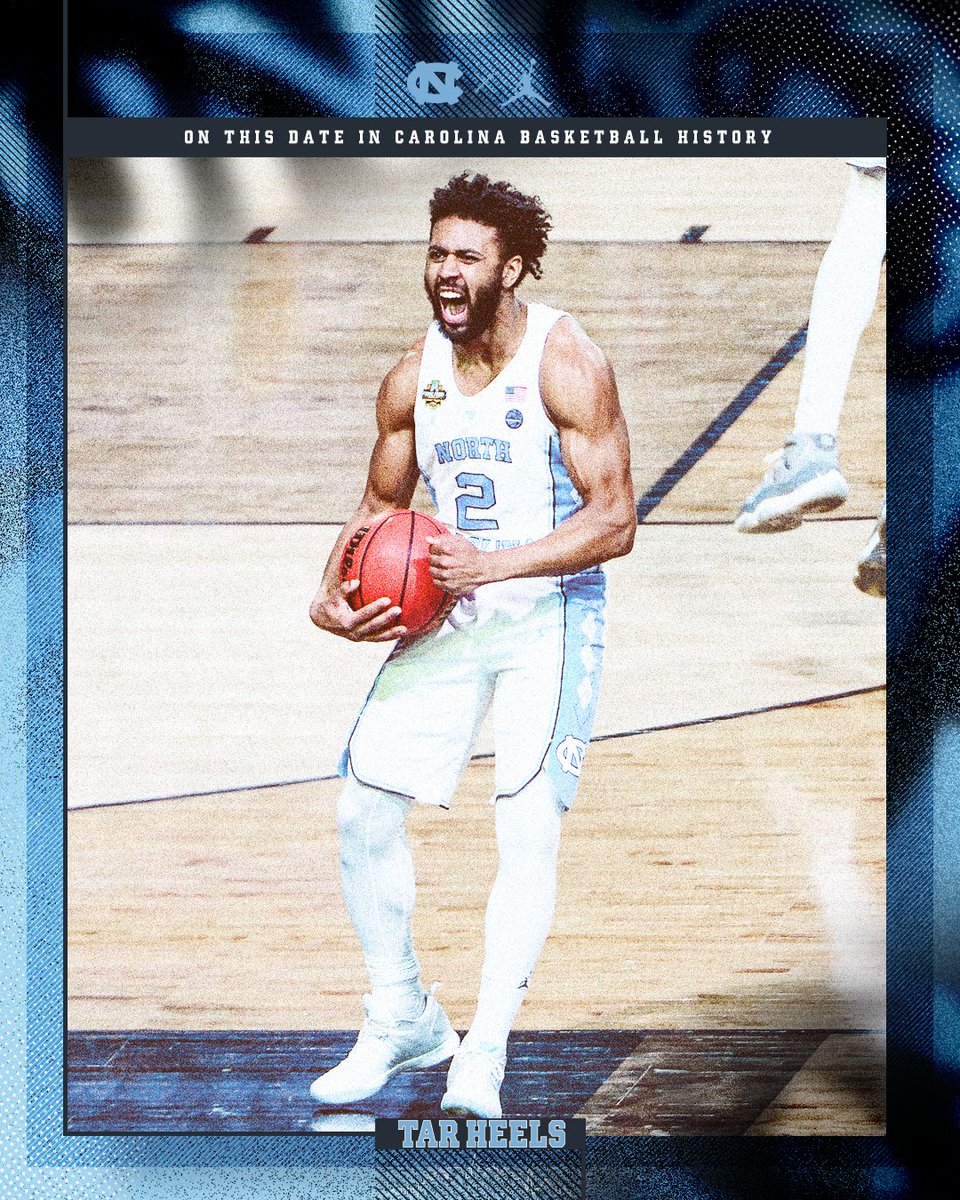 𝐎𝐧 𝐭𝐡𝐢𝐬 𝐝𝐚𝐭𝐞 𝐢𝐧 𝐂𝐚𝐫𝐨𝐥𝐢𝐧𝐚 𝐁𝐚𝐬𝐤𝐞𝐭𝐛𝐚𝐥𝐥 𝐡𝐢𝐬𝐭𝐨𝐫𝐲
Nine years ago today, <a href="/JoelBerryII/">Joel Berry II</a> scored 22 points to lead Carolina past Gonzaga, 71-65, and win the Tar Heels' sixth NCAA title.

#GoHeels