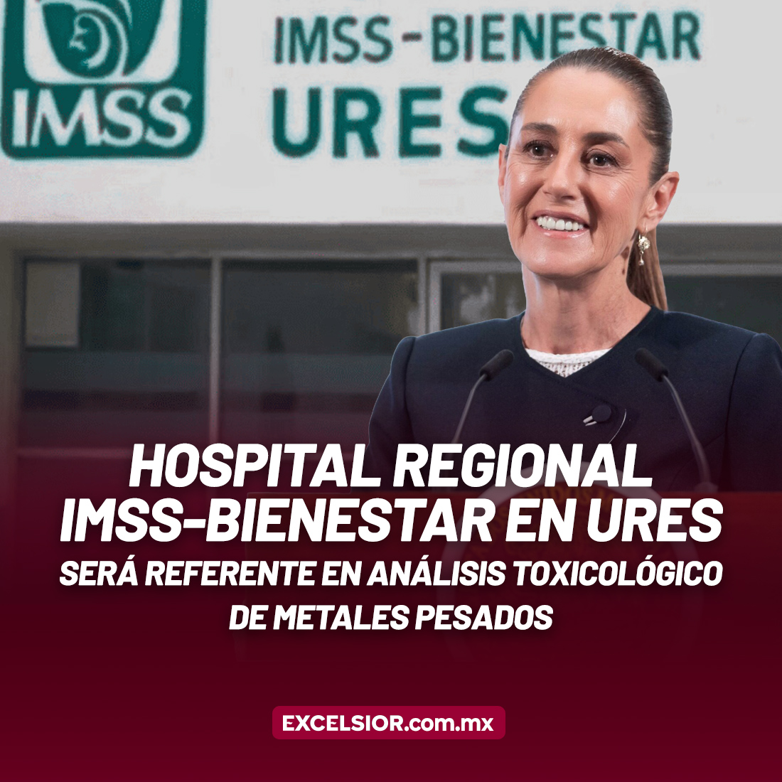 Excelsior's tweet image. Anuncian la construcción del Hospital Regional IMSS-Bienestar en Ures, Sonora 🏥

#HospitalRegional #Sonora #Hospital