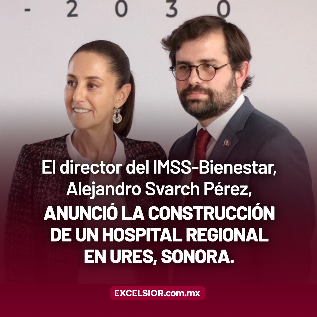 Excelsior's tweet image. Anuncian la construcción del Hospital Regional IMSS-Bienestar en Ures, Sonora 🏥

#HospitalRegional #Sonora #Hospital
