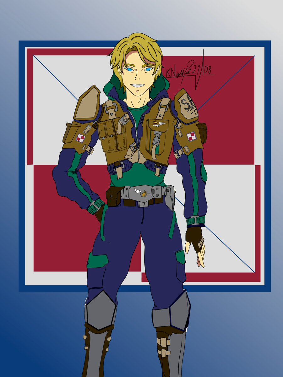 knightPaladin29's tweet photo. Hi everyone!
This is my new character, his name is Hector.
he is for a #DnD campaign called #Cryptek. sooo....
u wanna be friends??? #artmoots (>u<)
#Moots https://t.co/tcmtHuGN8P