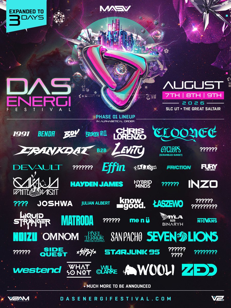 PixelTerrorBass's tweet photo. DAS ENERGI 2026 ⚔️ 
FOREVER WEAPONS LIVE DEBUT https://t.co/TYMo0WP0Nj
