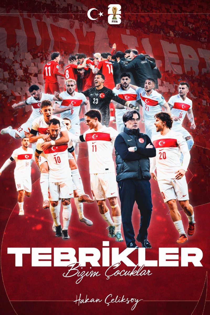 yurtegitim's tweet photo. Dünün Çocukları, Bugünün Kahramanları... A Millî Takımımız, 24 yıl sonra Dünya Kupası'nda

DUYUN SESİMİZİ, İŞTE BU #BizimÇocuklar’ın AYAK SESLERİ 🔉

#BizimÇocuklar🇹🇷 | #FIFAWorldCup | #TürkÖndeTürkİleri https://t.co/45yk9CqWhw