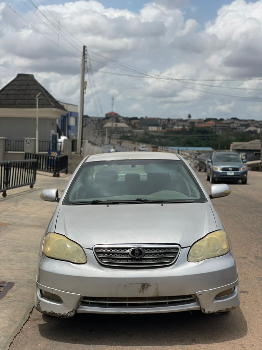 niftyayo's tweet image. Tittle: Toyota Corolla Sport 2006
 - ₦4,300,000

Condition: Excellent 

Features: First User And Registration Engine, Gear And Ac Working Perfectly

Things to fix: No Issues

Price: ₦4,300,000 (Best Price)

Location: Aboru , Iyana Ipaja, Lagos.

Call/WhatsApp: 09022774618