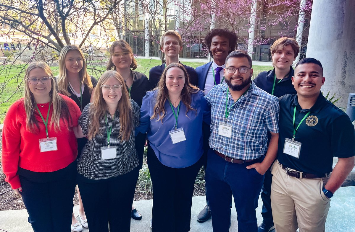 Students from HPU’s School of Science and Mathematics presented research at the Texas Academy of Science conference in Tyler this spring semester. buff.ly/oNXmYFE