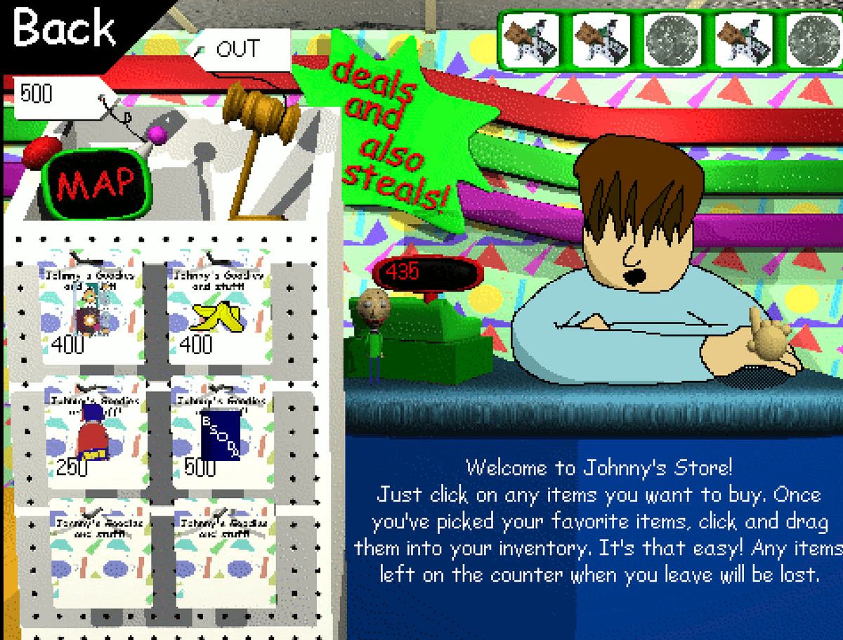 old baldi screenshots from 2 years ago i found in my files