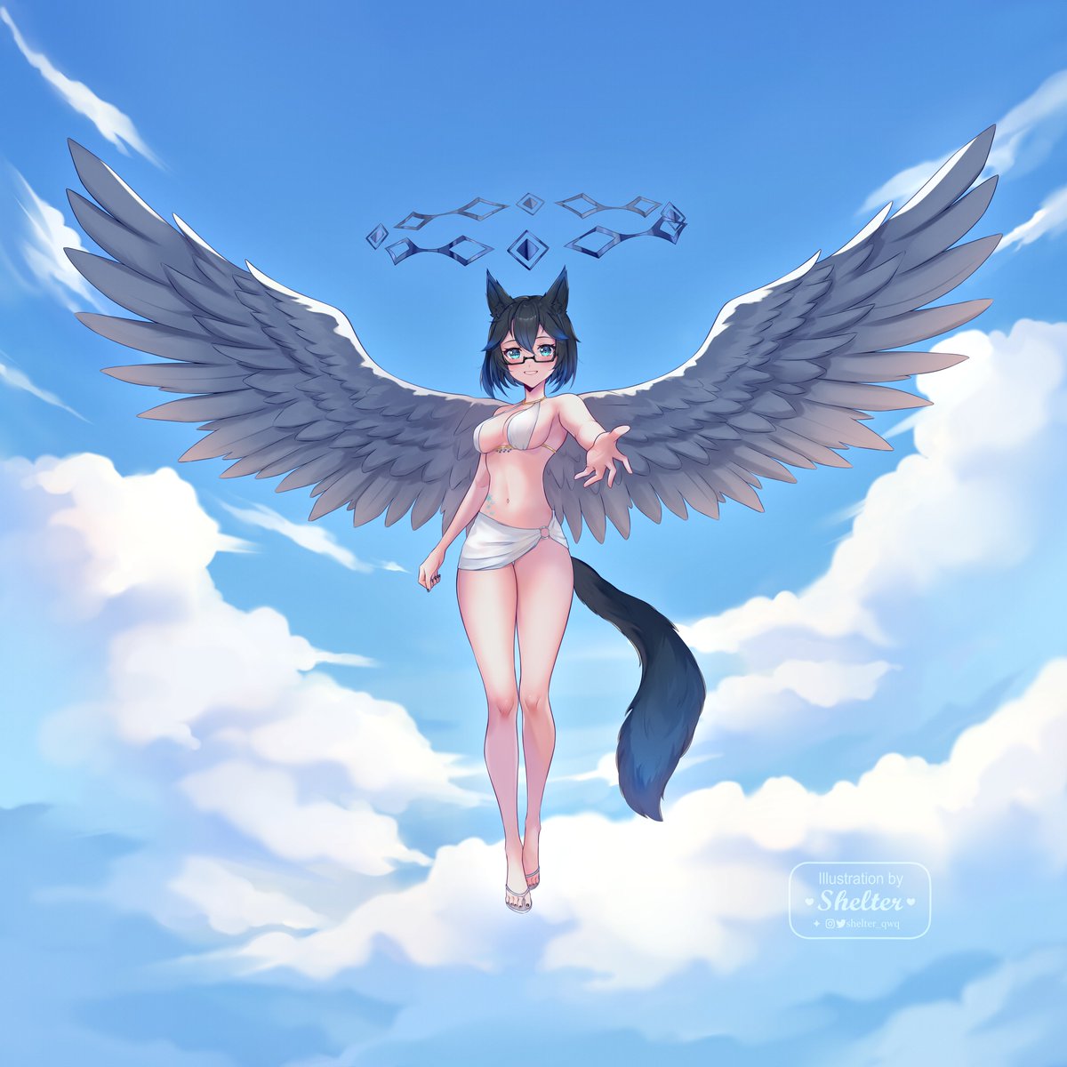 Commission for Cobalt on bsky 🩵