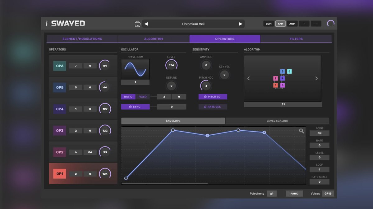 synthanatomy's tweet photo. Stryde Audio Swayed: a Yamaha SY77 FM Synthesizer emulation for your DAW https://t.co/WUbKzjY7Zk
#strydeaudio #strydeaudioswayed #synthesizer #synth #yamahasy77 #vstplugin #plugin #musicproduction #musicproducer #synthanatomy https://t.co/5mHWYuY3Vm