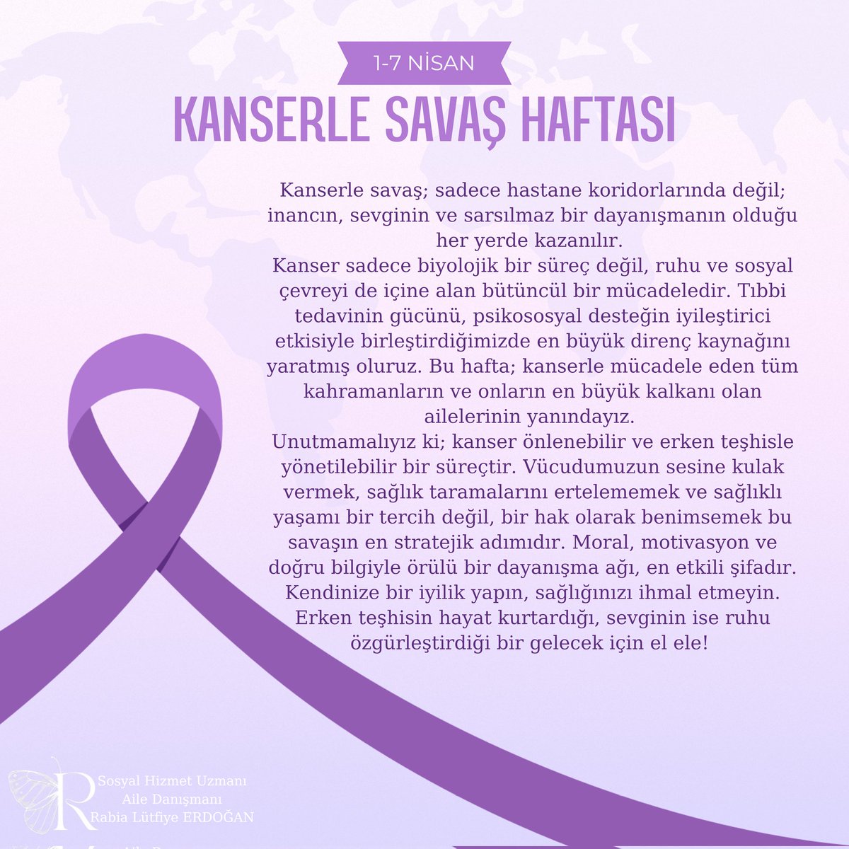 #KanserleSavaşHaftası