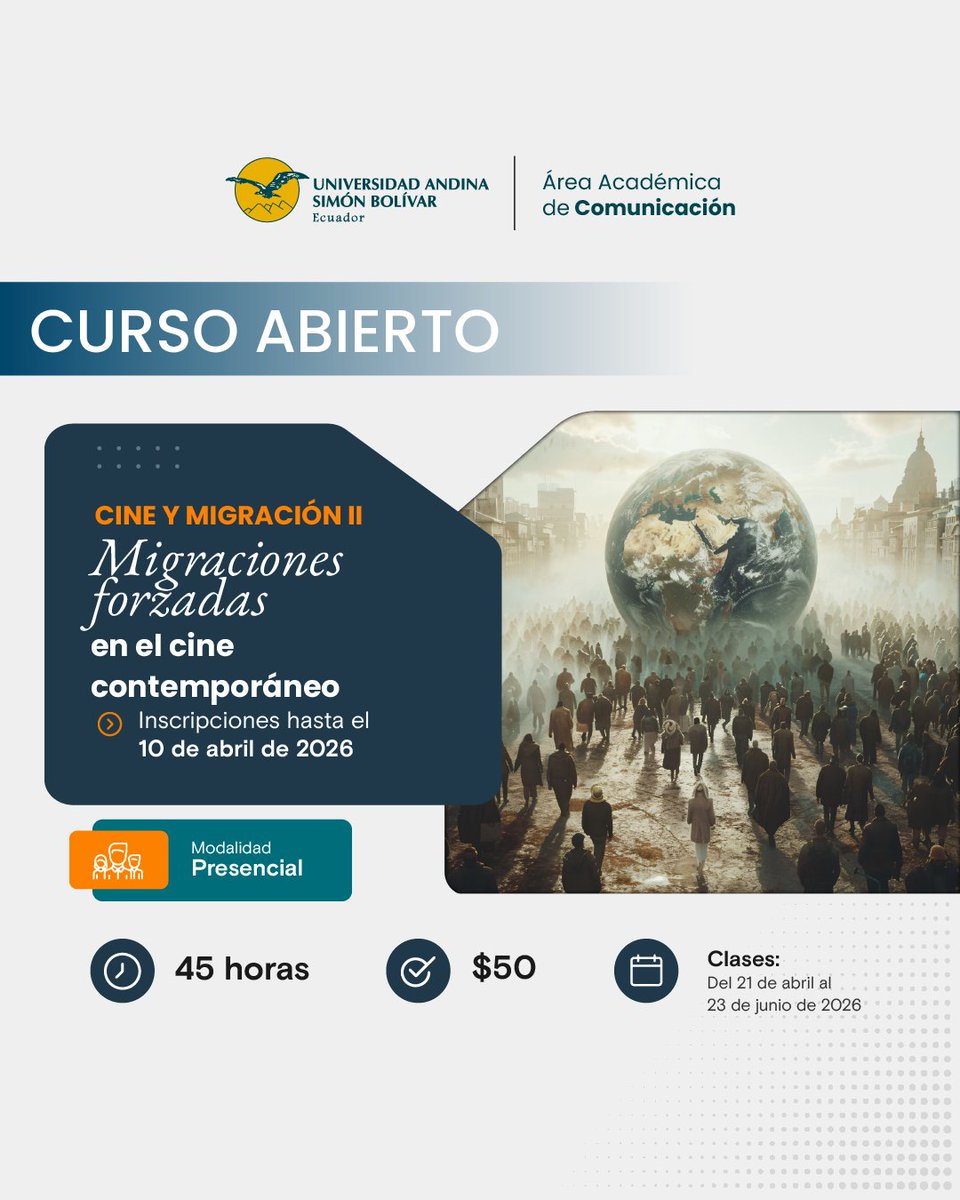 Área de Comunicación UASB tweet media
