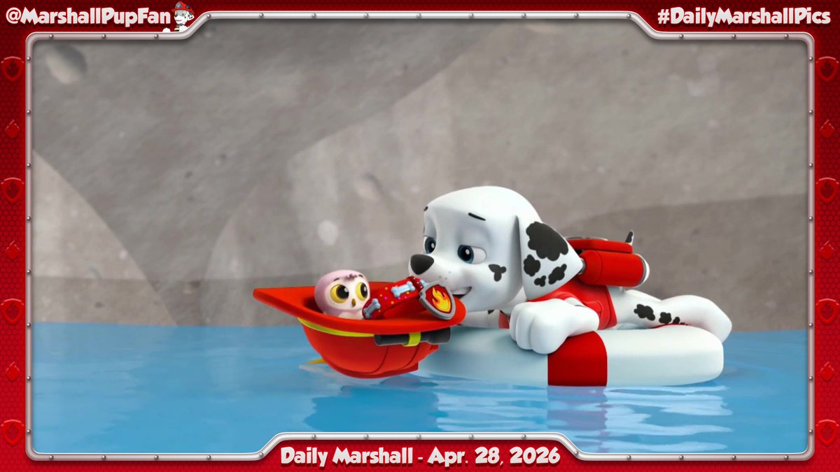 MarshallPupFan's tweet image. Daily Marshall - April 28, 2026
#PAWPatrol #Marshall #DailyMarshallPics