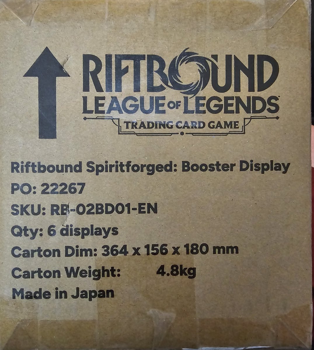 Starboy_Polaris's tweet photo. Going to be opening a case (6 booster boxes) of Riftbound on stream at 3pm!!!
Stop by and see what I get! ^u^

https://t.co/rqbadnaLm7 https://t.co/InkmOKr0dW