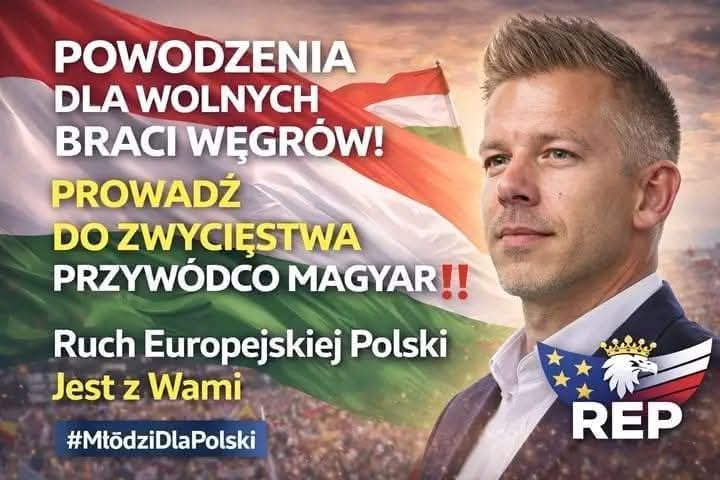WSPIERAJMY PETERA MAGYARA DO WYBORÓW PARLAMENTARNYCH                NA WĘGRZECH 🇭🇺                                    NIECH SEN O DEMOKRATYCZNYM PAŃSTWIE NARESZCIE SIĘ SPEŁNIENI DLA OBYWATELI PAŃSTWA WĘGIERSKIEGO      ❤️❤️ ❤️🇭🇺❤️ ❤️ ❤️