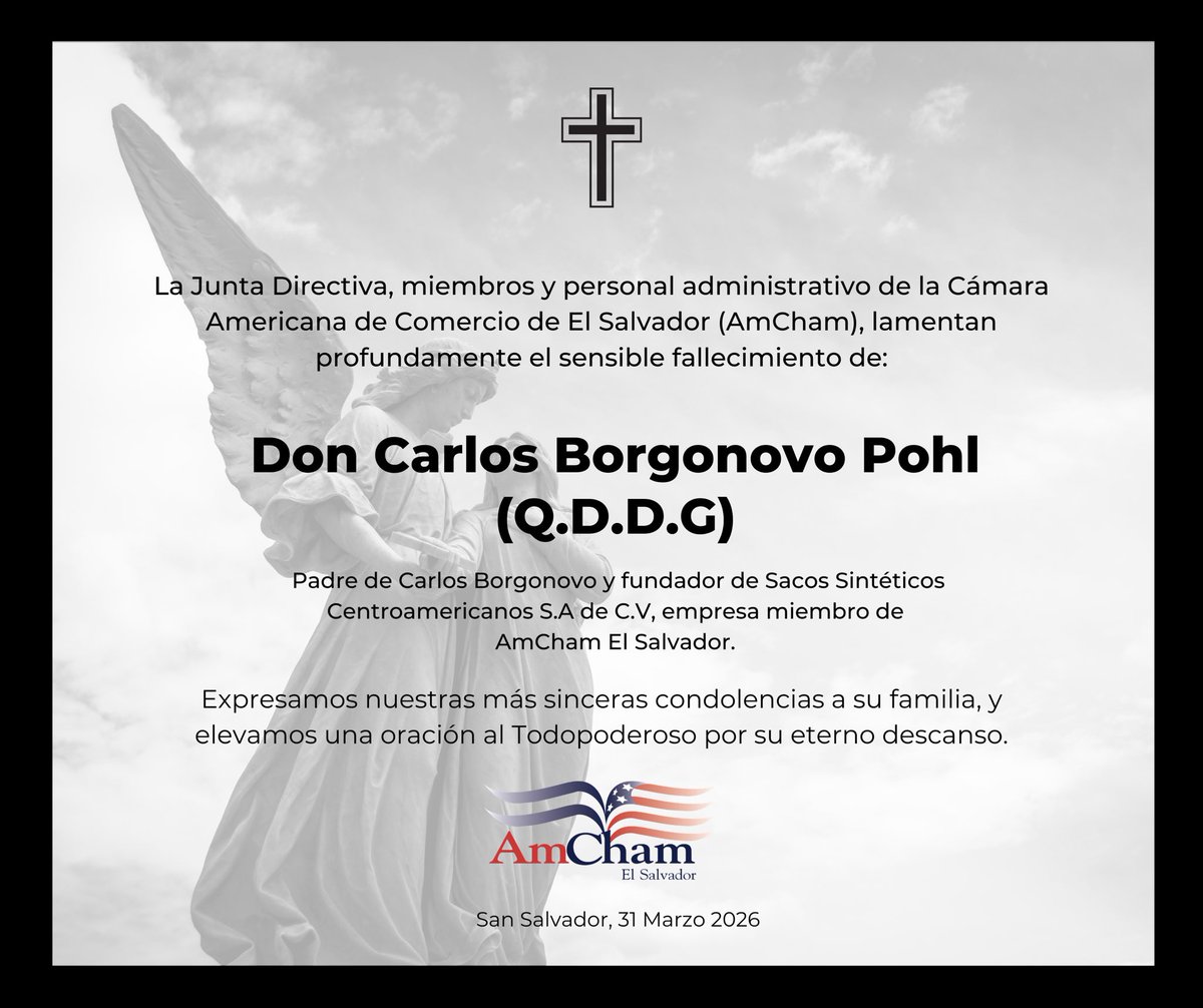 AmCham El Salvador tweet media